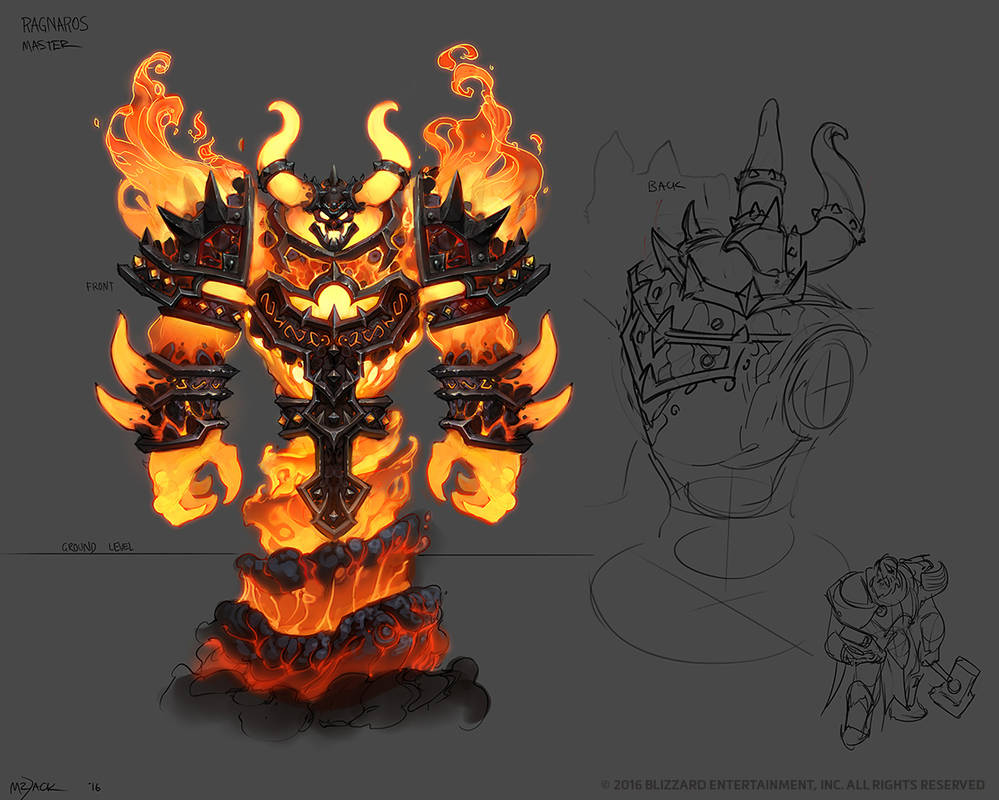 Master Ragnaros by Mr--Jack on DeviantArt