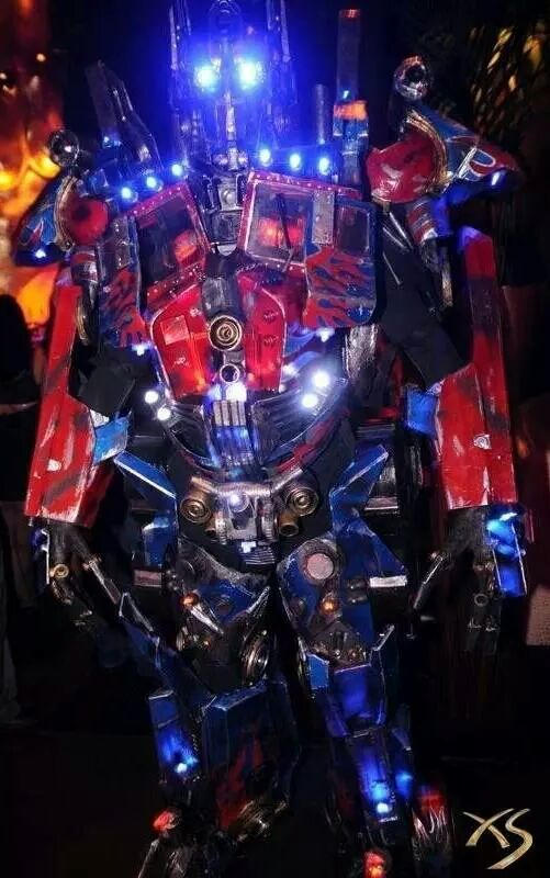 Red Jacket Transformer OPTIMUS PRIME TRANSFORMERS COSTUME by ZOOGUNNER by ZOOGUNNER on DeviantArt