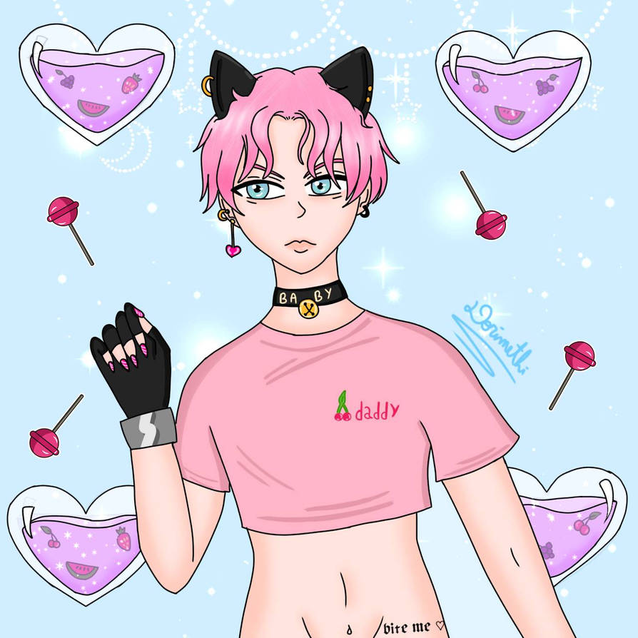 Femboy oc by DorimethiArts on DeviantArt