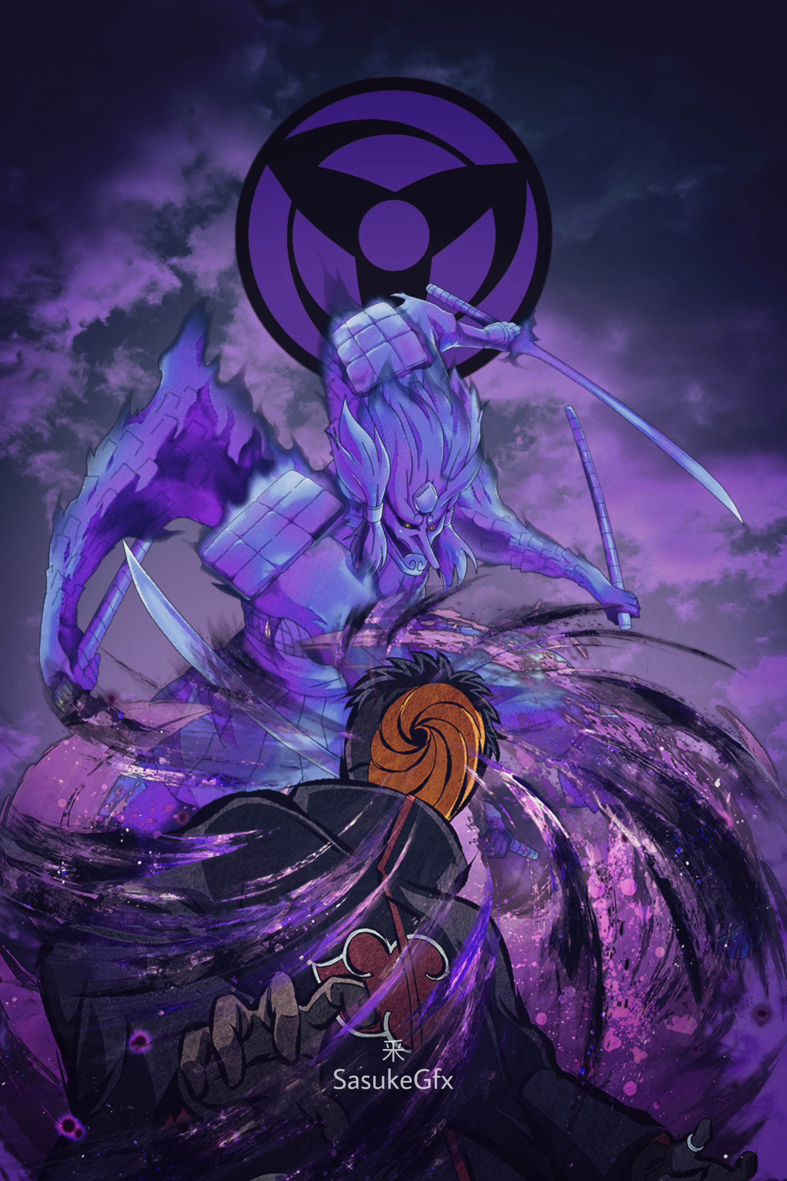 Naruto - Kakashi and Obito Wallpaper by Knotshoxtm on DeviantArt