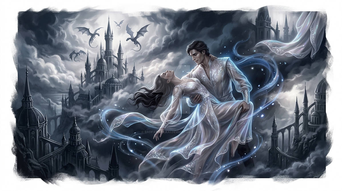 Romantasy Magazine Fantasy romance book by BadFanatkaAI on DeviantArt