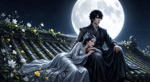 Moonlit Rooftop