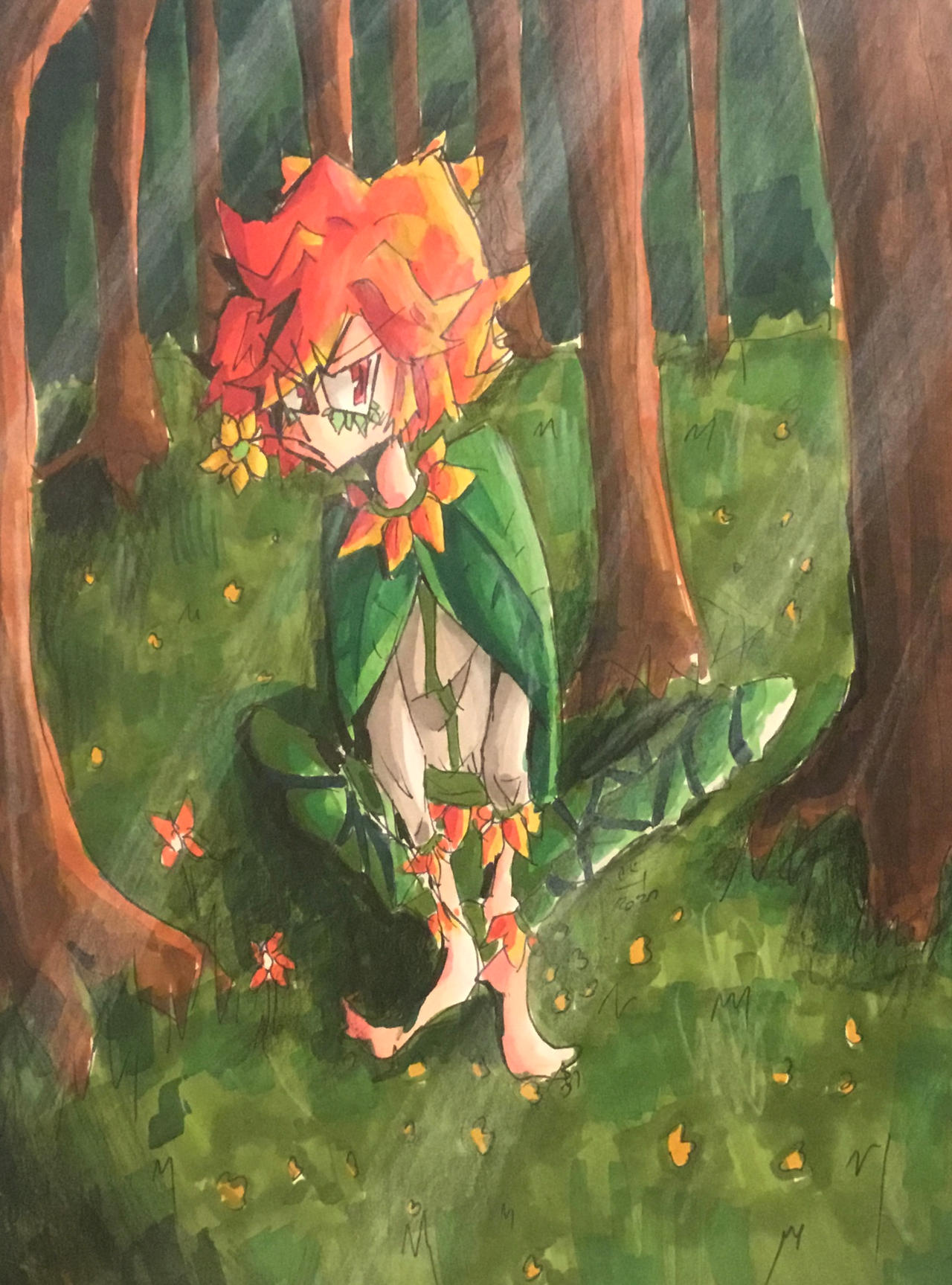 Flo Forst Flo in forest by Flo-bato on DeviantArt