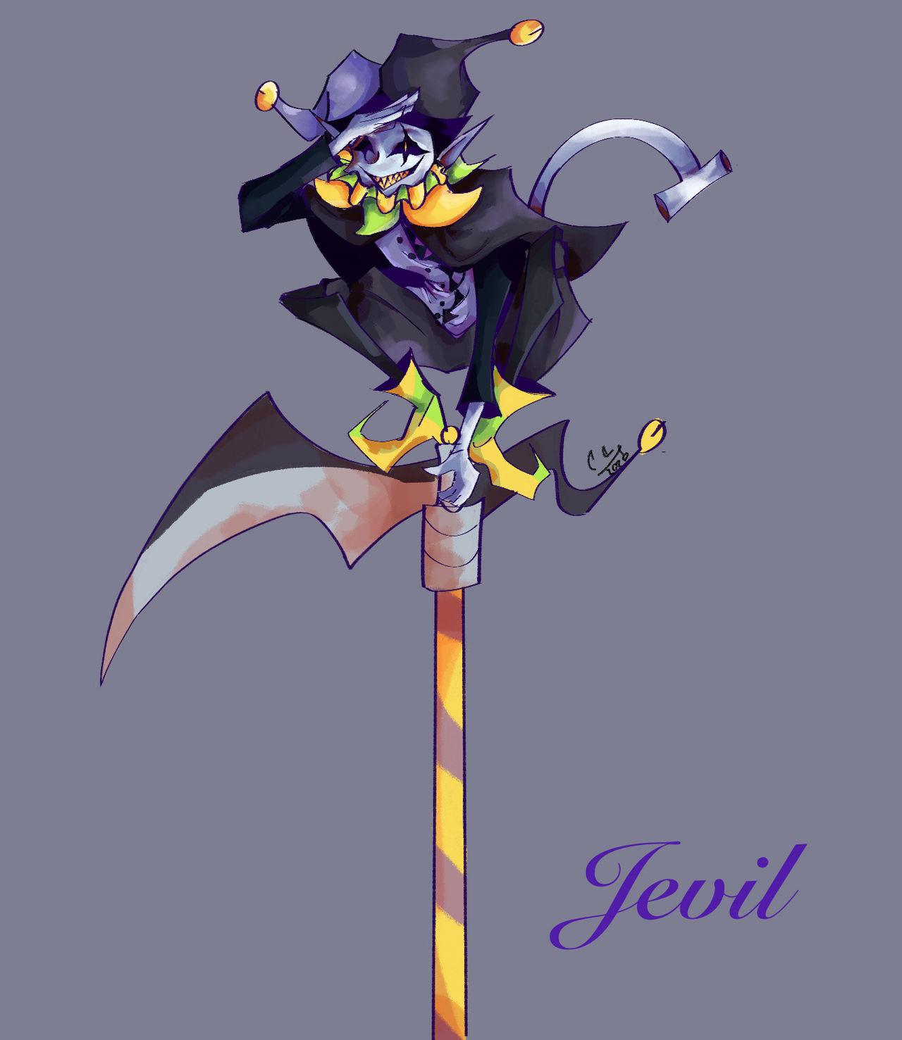 Jevil, the royal jester by Flo-bato on DeviantArt