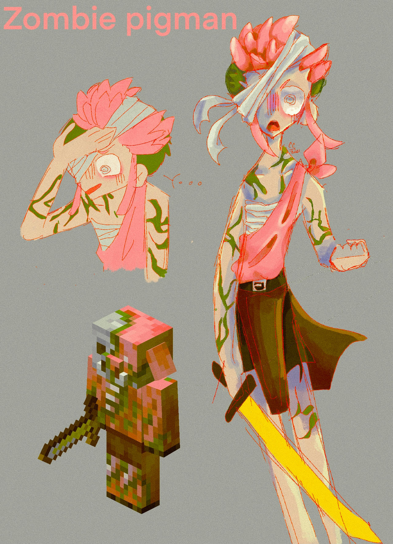 Zombie Pigman Human By Erity Ka On Deviantart Zombie Pigman Human By Erity Ka On Deviantart