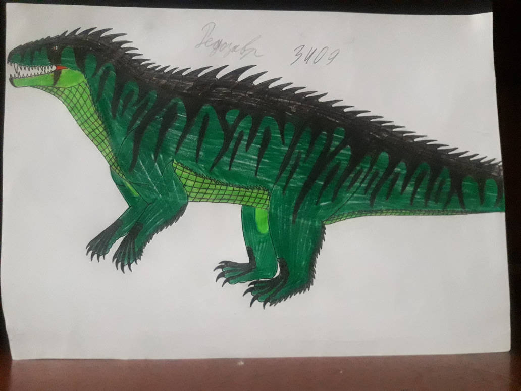 How To Draw Rhedosaurus Rhedosaurus (redesign) by Ukr-carricatures99 on DeviantArt