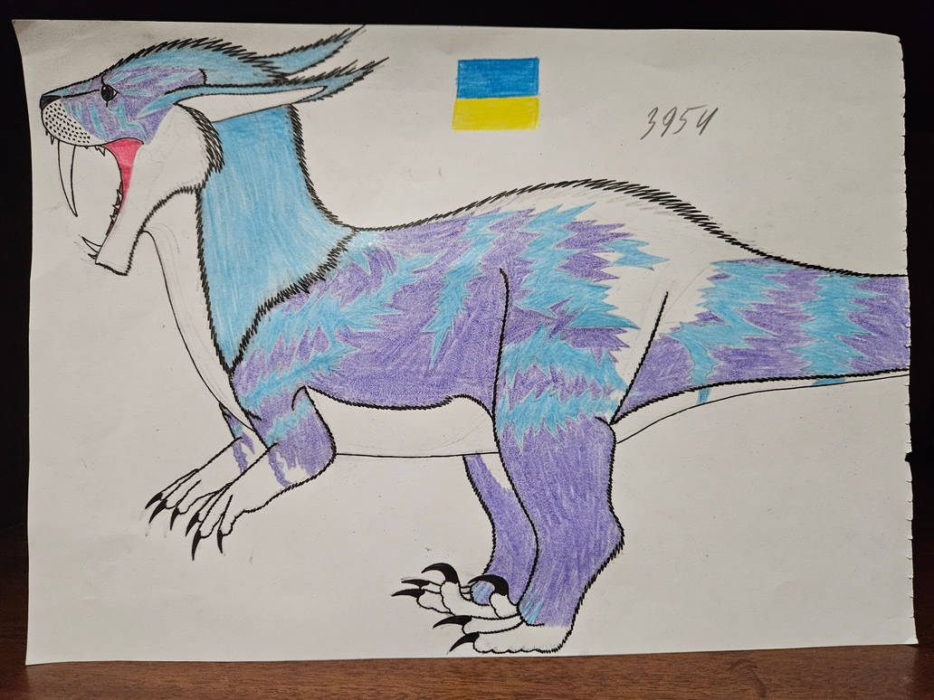 Sabertooth raptor 3 by Ukr-carricatures99 on DeviantArt