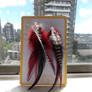 Gypsy feather earrings