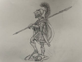 Hoplite soldier 