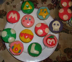 Nintendo Cupcakes