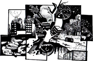 LP cover Sketch nr1