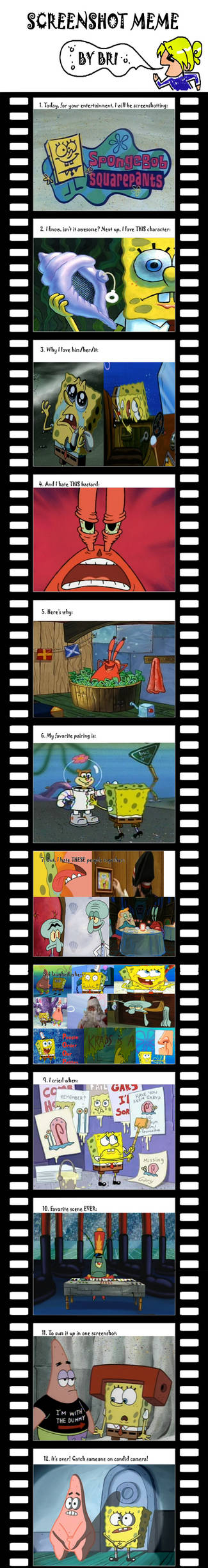 Spongebob Screenshot Meme by Hucklberri on DeviantArt