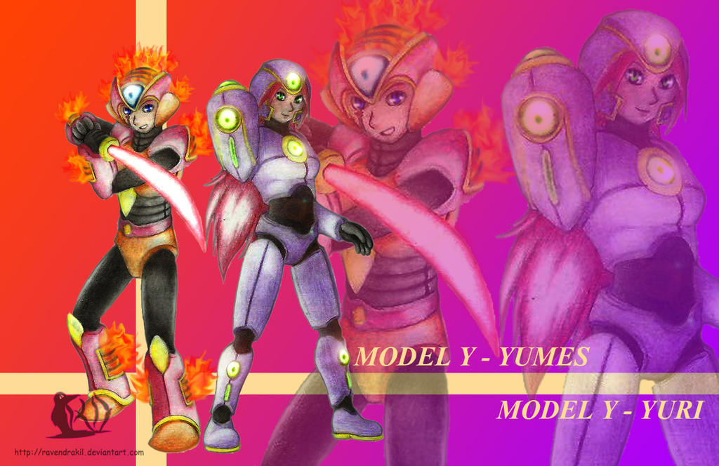 Reploid Y series by RavenDrakil on DeviantArt