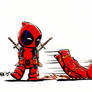 Chibi Deadpool Flash