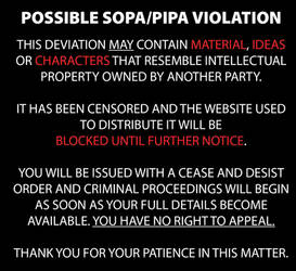 SOPA-PIPA VIOLATION