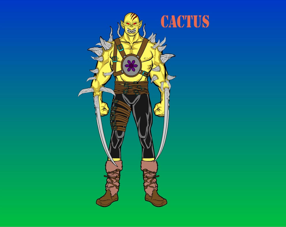 Tarkata Mortal Kombat Tarkata Cactus by Tifonn on DeviantArt