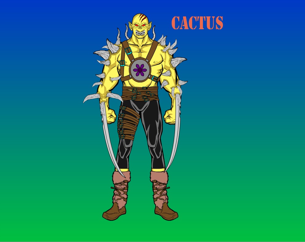 Tarkata Mortal Kombat Tarkata Cactus by Tifonn on DeviantArt