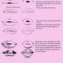 How to draw sexy lips tutorial
