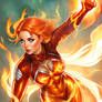 What if the Human Torch were Female