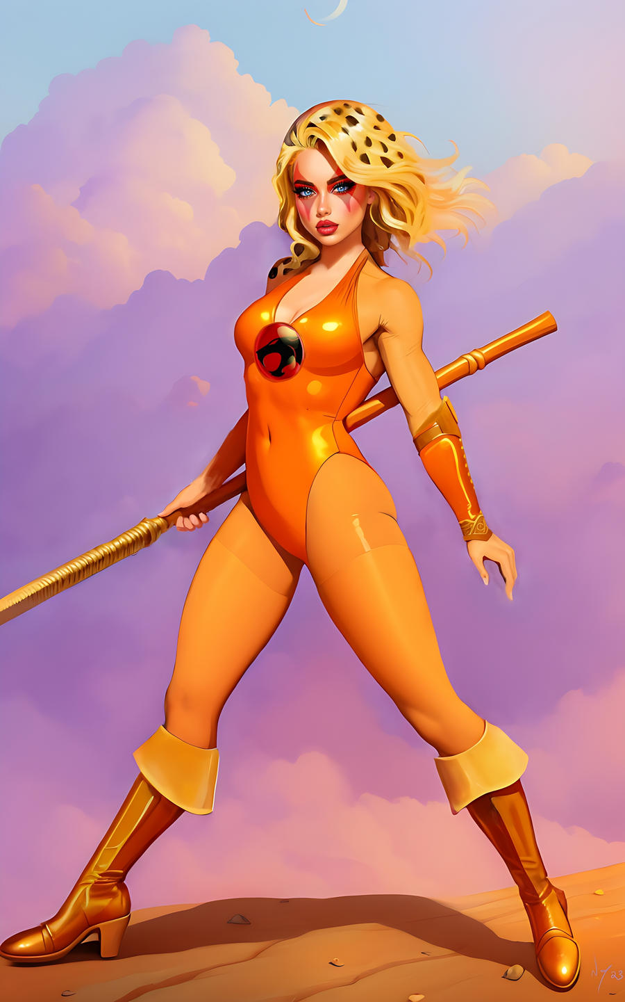 Cheetara Thundercats Outfit From The 80s Cartoon By cheetara-thundercats-outfit-from-the-80s-cartoon-by