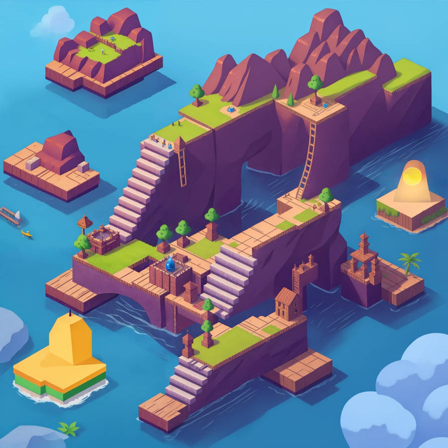 Game Level Idea by MasterPaintingNowcom on DeviantArt