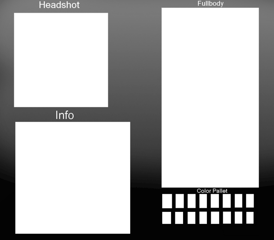 Free to use reference sheet layout by thornpeltofrockclan on DeviantArt