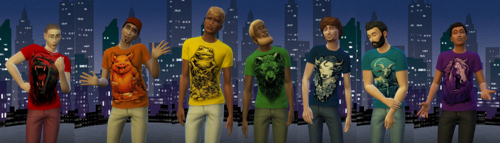 7 Deadly Sims T-Shirt