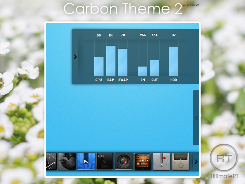 Carbon Theme 2 - preview