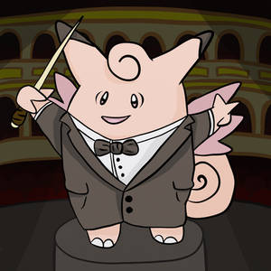 Maestro the Clefable by Turtlgandalf