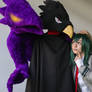 Tokoyami and Froppy cosplay