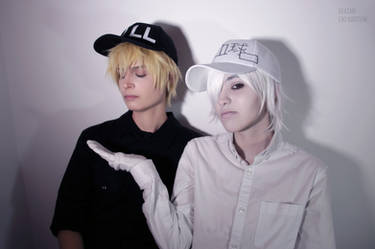 White Blood Cell and Killer T Cell cosplay