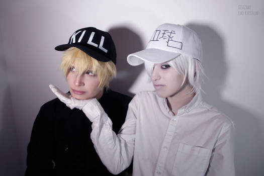 White Blood Cell and Killer T Cell cosplay