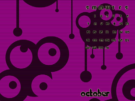 spookyfunky desktop - purple