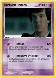 Sherlock Pokemon Card