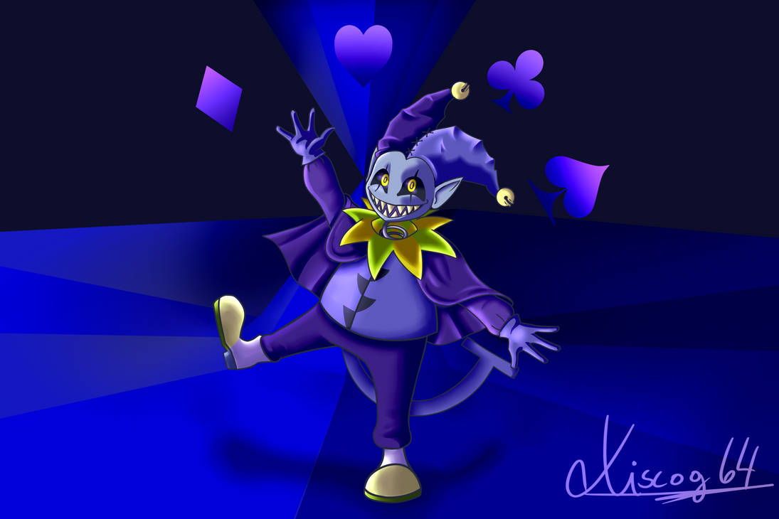 Jevil Deltarune by Xiscog64 on DeviantArt