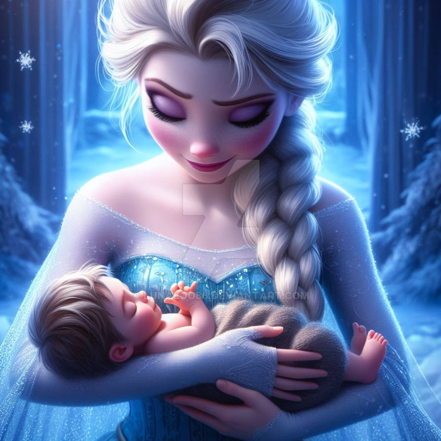 Mama Elsa by lunaloo86 on DeviantArt