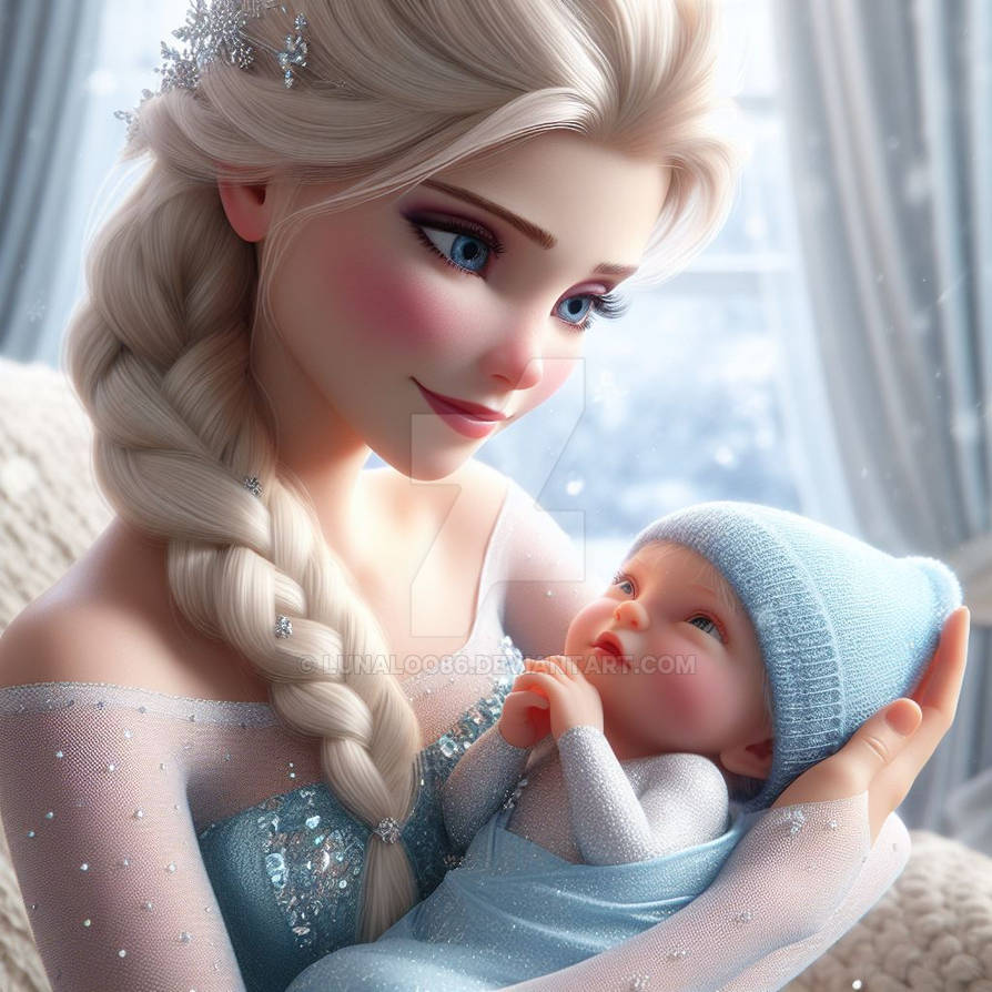 Mama Elsa by lunaloo86 on DeviantArt