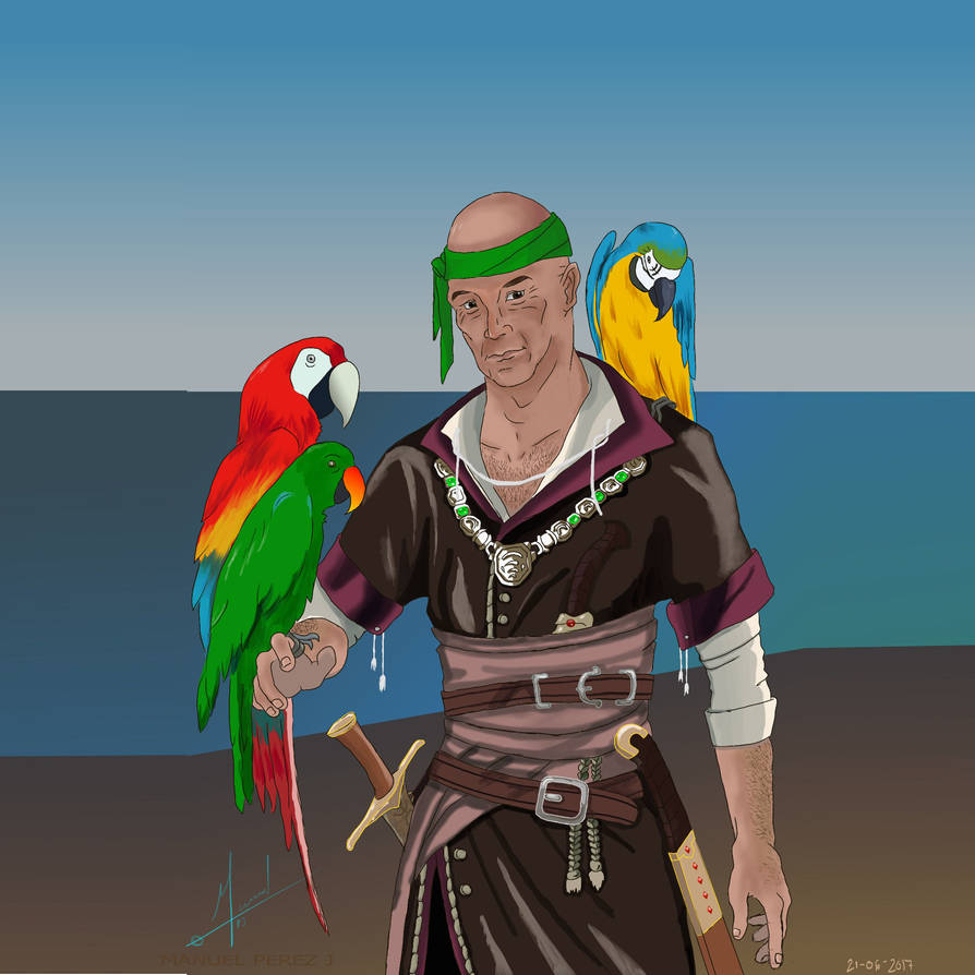 Captain R P Pirana by WolfriderManuel on DeviantArt