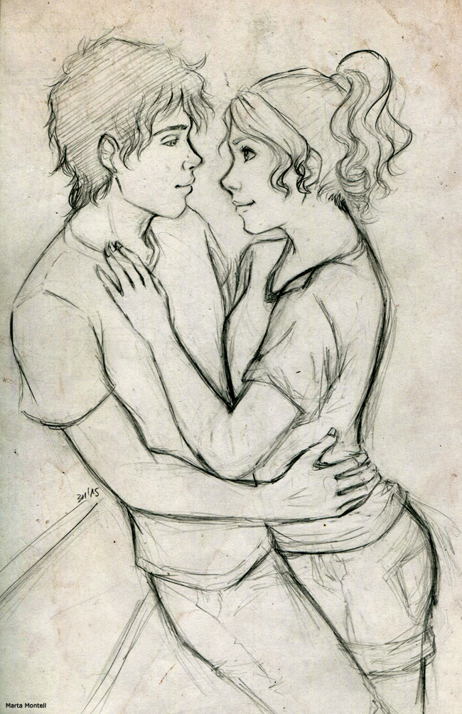 Percabeth__Sketching