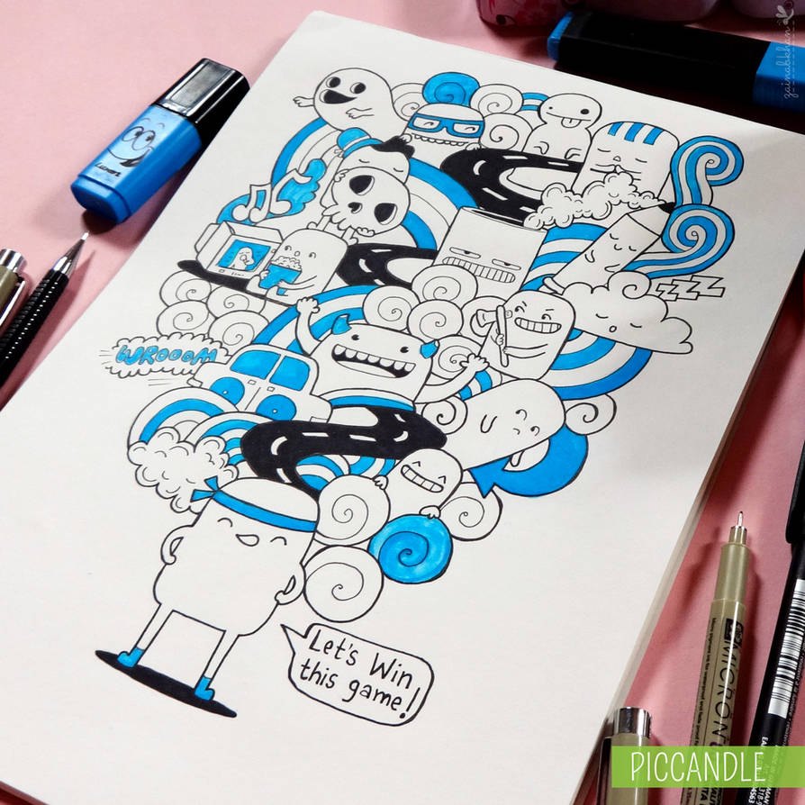 Doodle - Let's Win This Game! by PicCandle