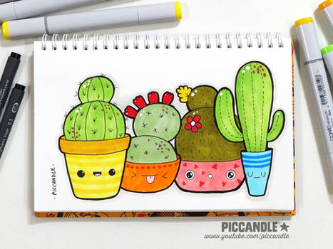 Cactus - A little practice doodle [Video]