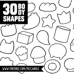 30 Character Body Shapes to Doodle