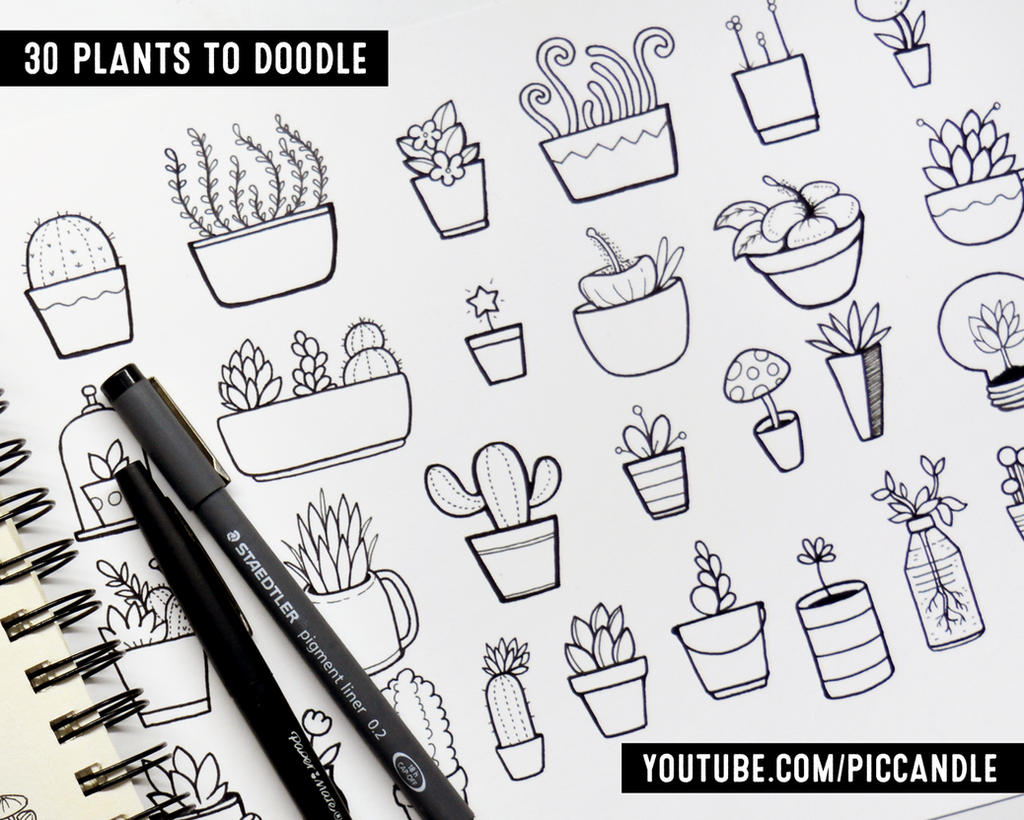 30 Doodle Plants