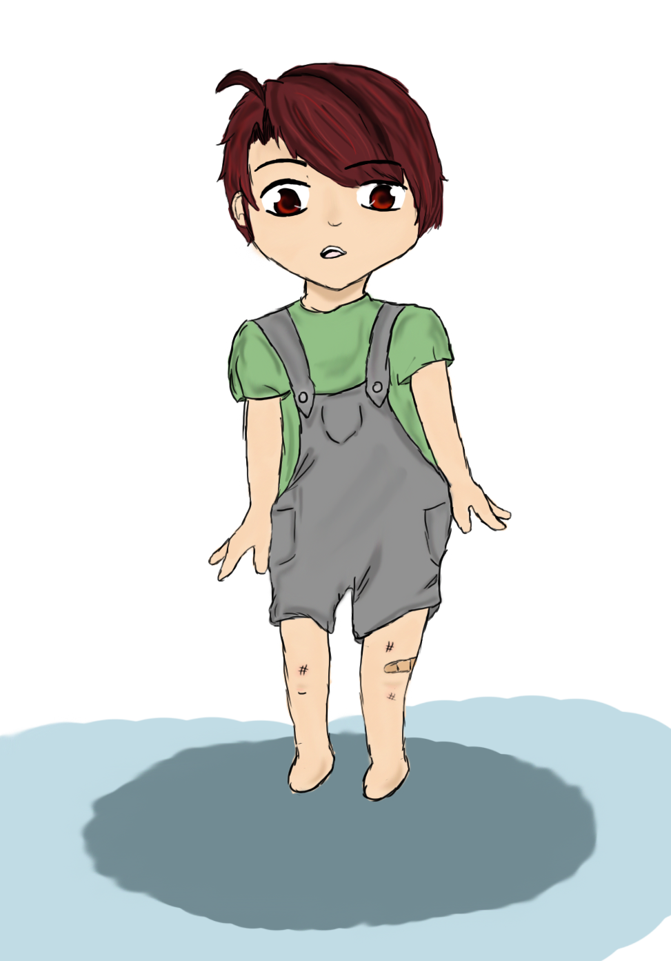 Human - 2p Chibi America