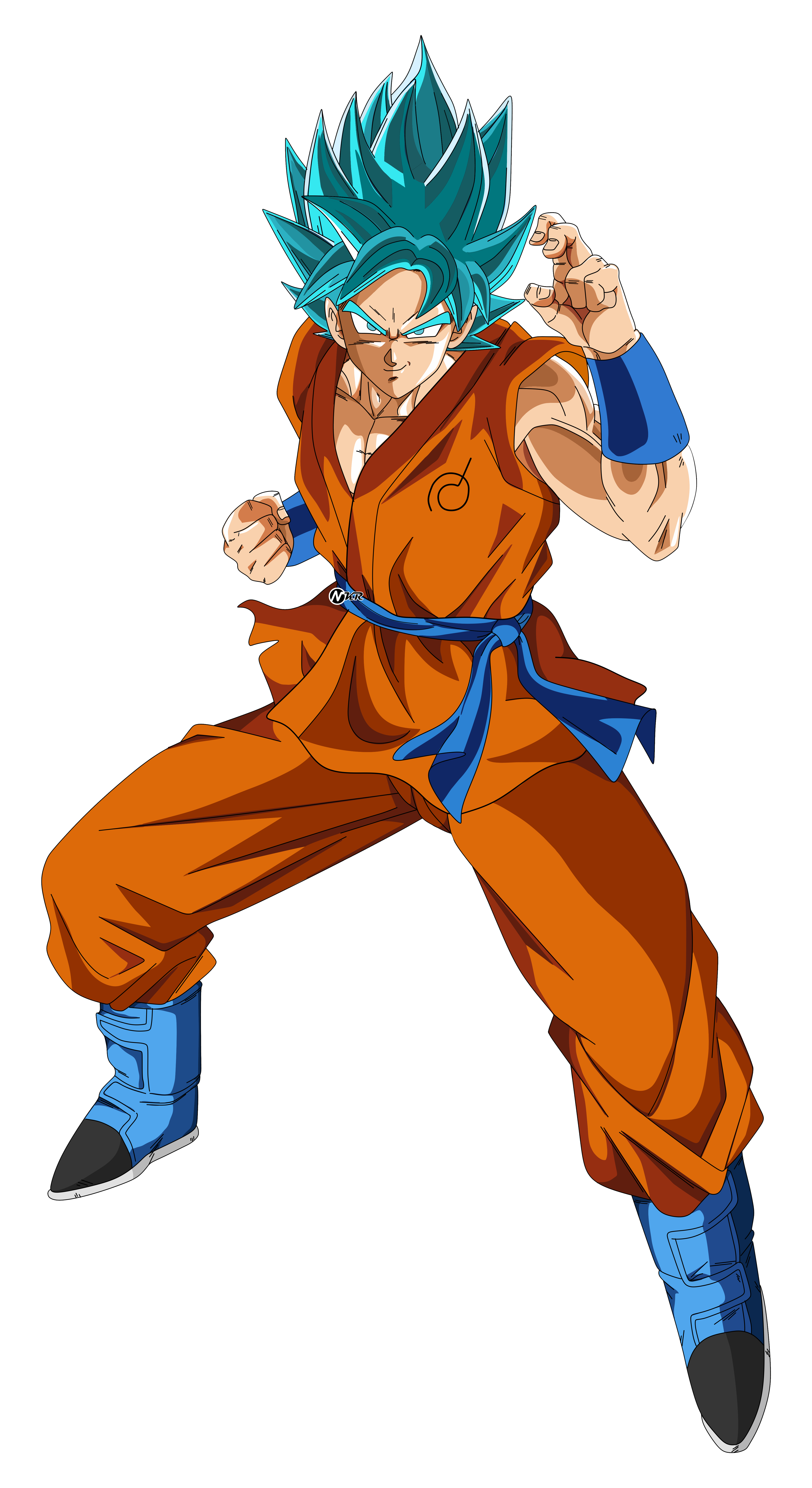 Goku ssj blue dbs by jaredsongohan on DeviantArt