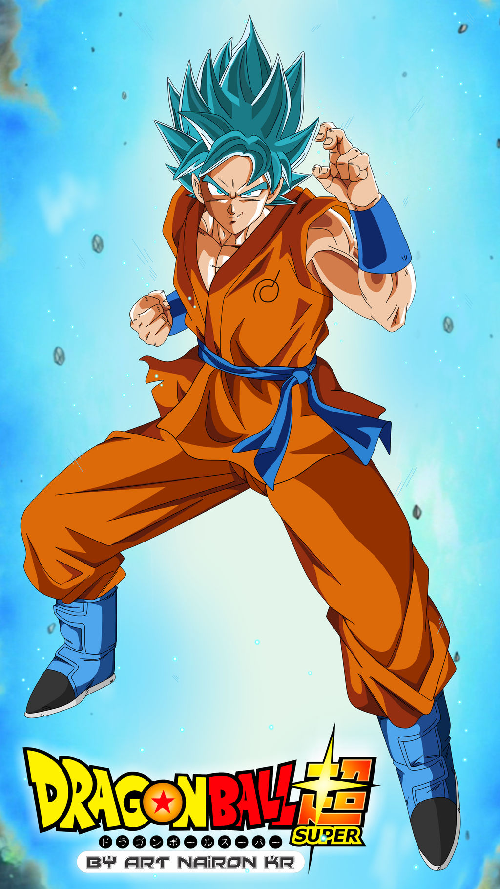 Gogeta (Super Saiyan Blue) by hirus4drawing on DeviantArt  Dragon ball  super manga, Dragon ball super wallpapers, Dragon ball