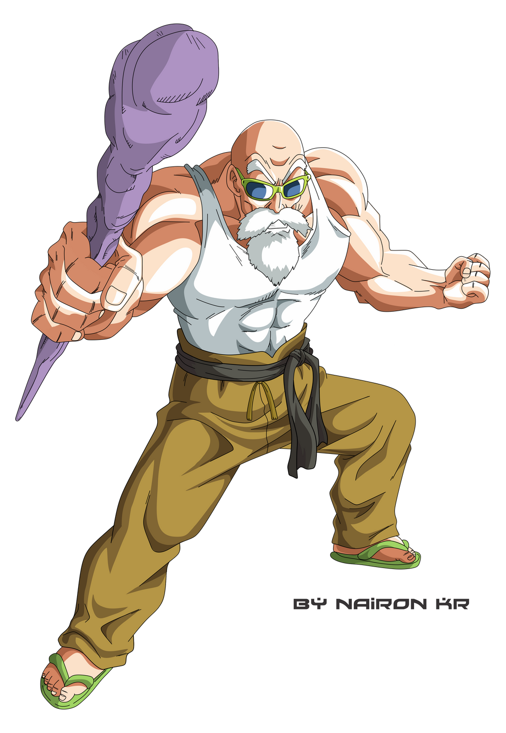 maestro roshi by naironkr on DeviantArt