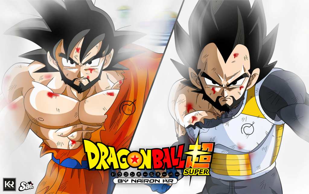 Poster Goku Y Vegeta entrenando hab. del tiempo by naironkr on DeviantArt
