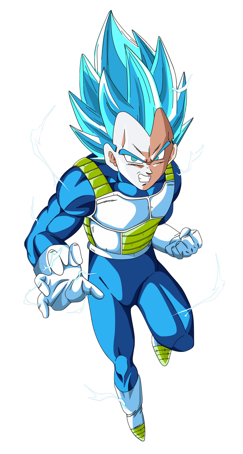 vegeta super saiyajin azul