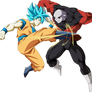 Goku ssj blue vs jiren universo 11